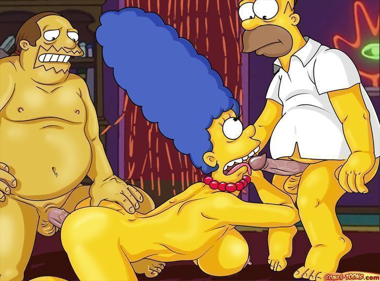 Os Simpsons – Marge no sexo a três