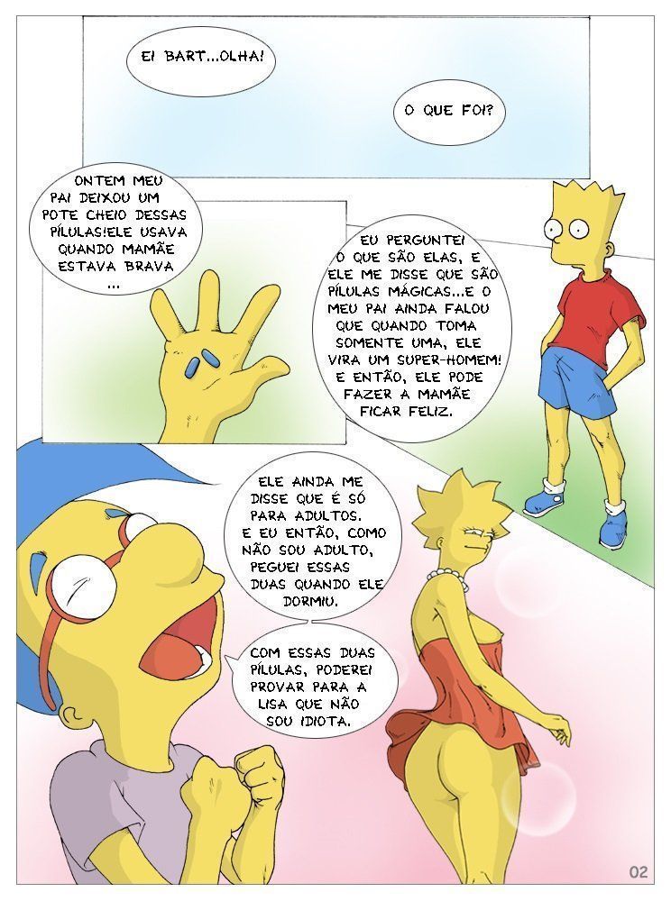 Bart Simpson come a professora