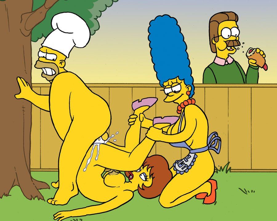 Os Simpsons - Sexo no churrasco