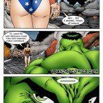 Hulk comendo o cuzinho da Mulher-Maravilha - Foto 5