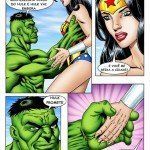 Hulk comendo o cuzinho da Mulher-Maravilha - Foto 11
