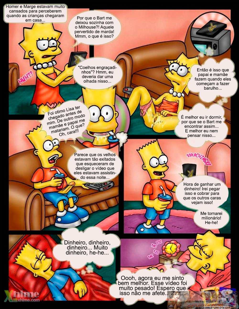 Os sonhos eróticos dos Simpsons