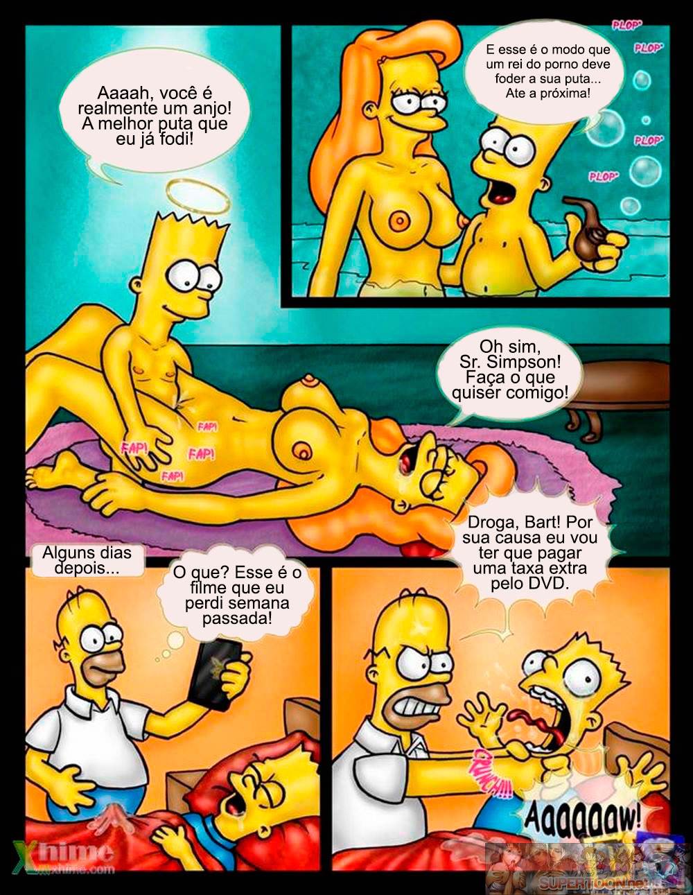 Os sonhos eróticos dos Simpsons