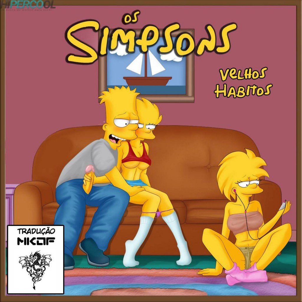 Quadrinho erótico Os Simpsons - Velhos hábitos