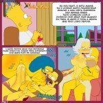 Quadrinho erótico Os Simpsons - Velhos hábitos - Foto 2