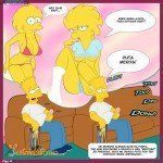 Quadrinho erótico Os Simpsons - Velhos hábitos - Foto 5