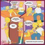 Quadrinho erótico Os Simpsons - Velhos hábitos - Foto 8