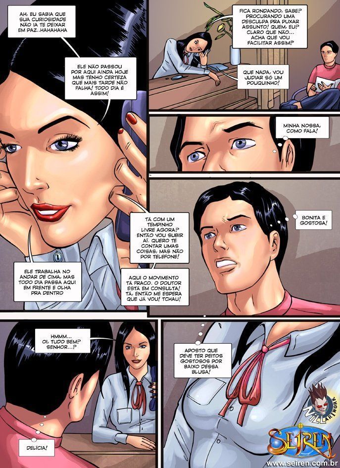 O médico assistente - Quadrinhos eróticos
