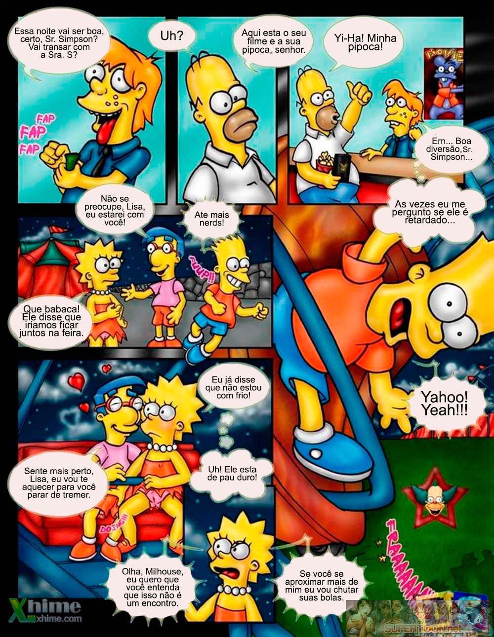 O sexo depravado da família Simpson