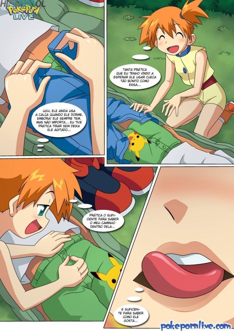 Quadrinhos Eróticos Pokemon XXX Sonhos Molhados - Foto 7