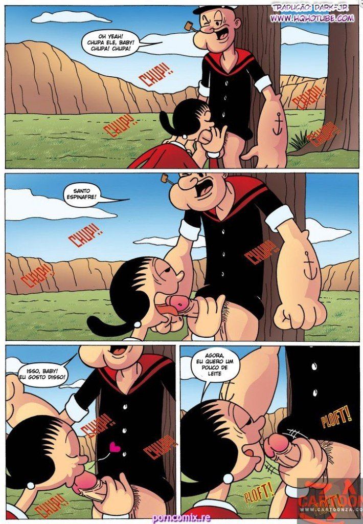 Quadrinhos Eróticos de Popeye o Marinheiro - Foto 5