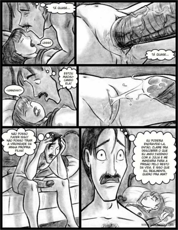 Ay Papi 5 - quadrinhos incesto porno - Foto 18