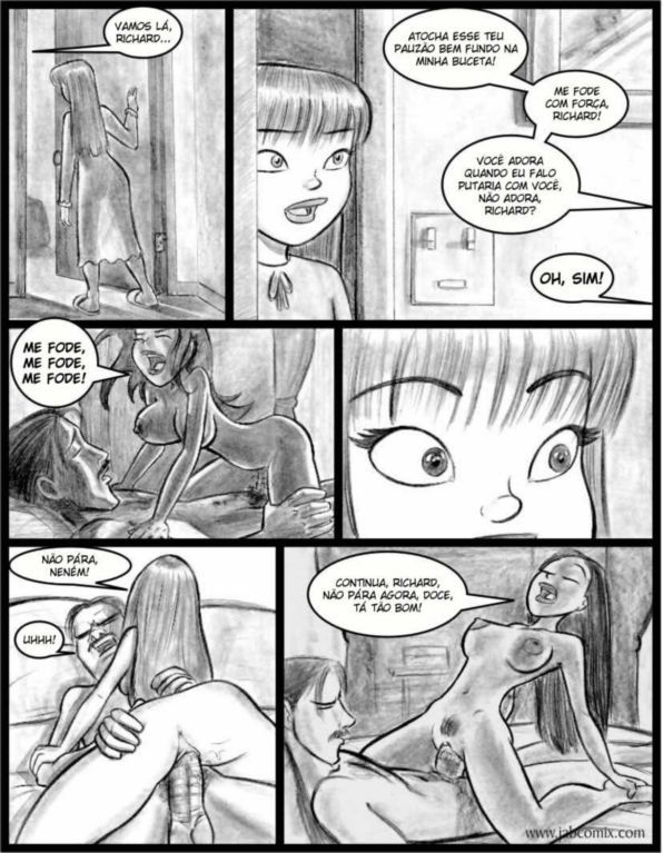 Ay Papi 5 - quadrinhos incesto porno - Foto 8