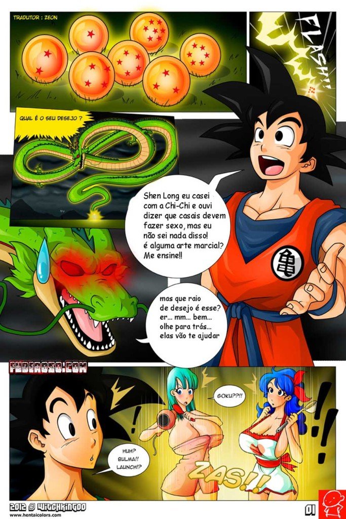 Dragon Ball X – Goku aprende a fuder