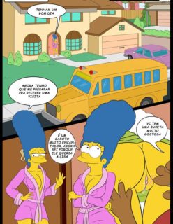 Os Simpsons porno Lisa e marge sendo fodidas por menino - Foto 11