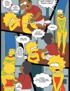 Os Simpsons porno Lisa e marge sendo fodidas por menino - Foto 4